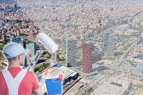 Eliminación de gotelé en Hospitalet de Llobregat