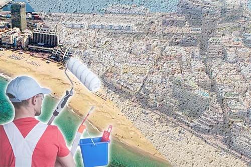 Servicio de eliminación de gotelé en Las Palmas de Gran Canaria