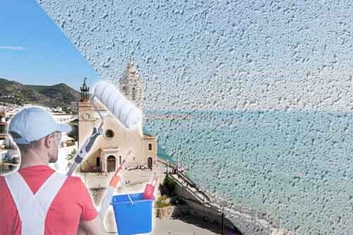 Servicio de eliminación de gotelé en Sitges
