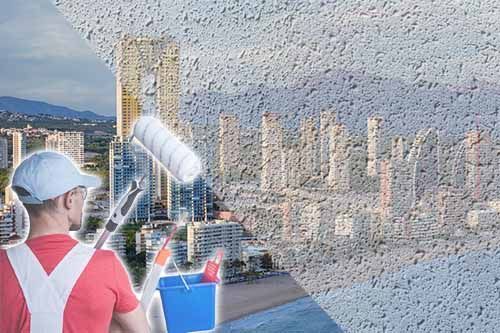 Servicio de eliminación de gotelé en Benidorm