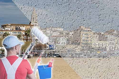 Servicio de eliminación de gotelé en Palamós
