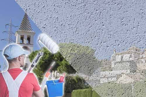 Servicio de eliminación de gotelé en el Puerto de la Torre