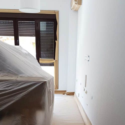 Alisar pared de gotelé en Badajoz